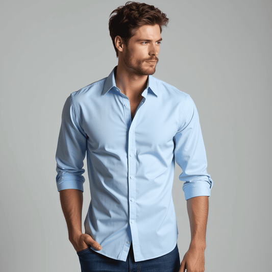 Jake | Men's Long Sleeve Button-Down Shirt